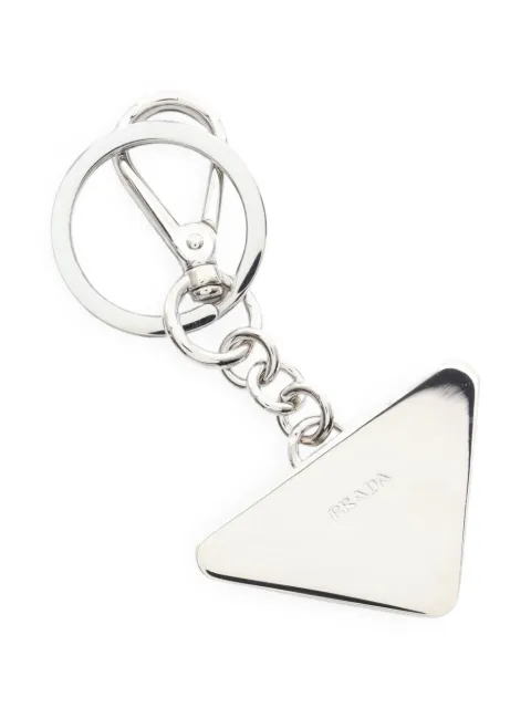 Prada Pre-Owned Triangle logo key ring