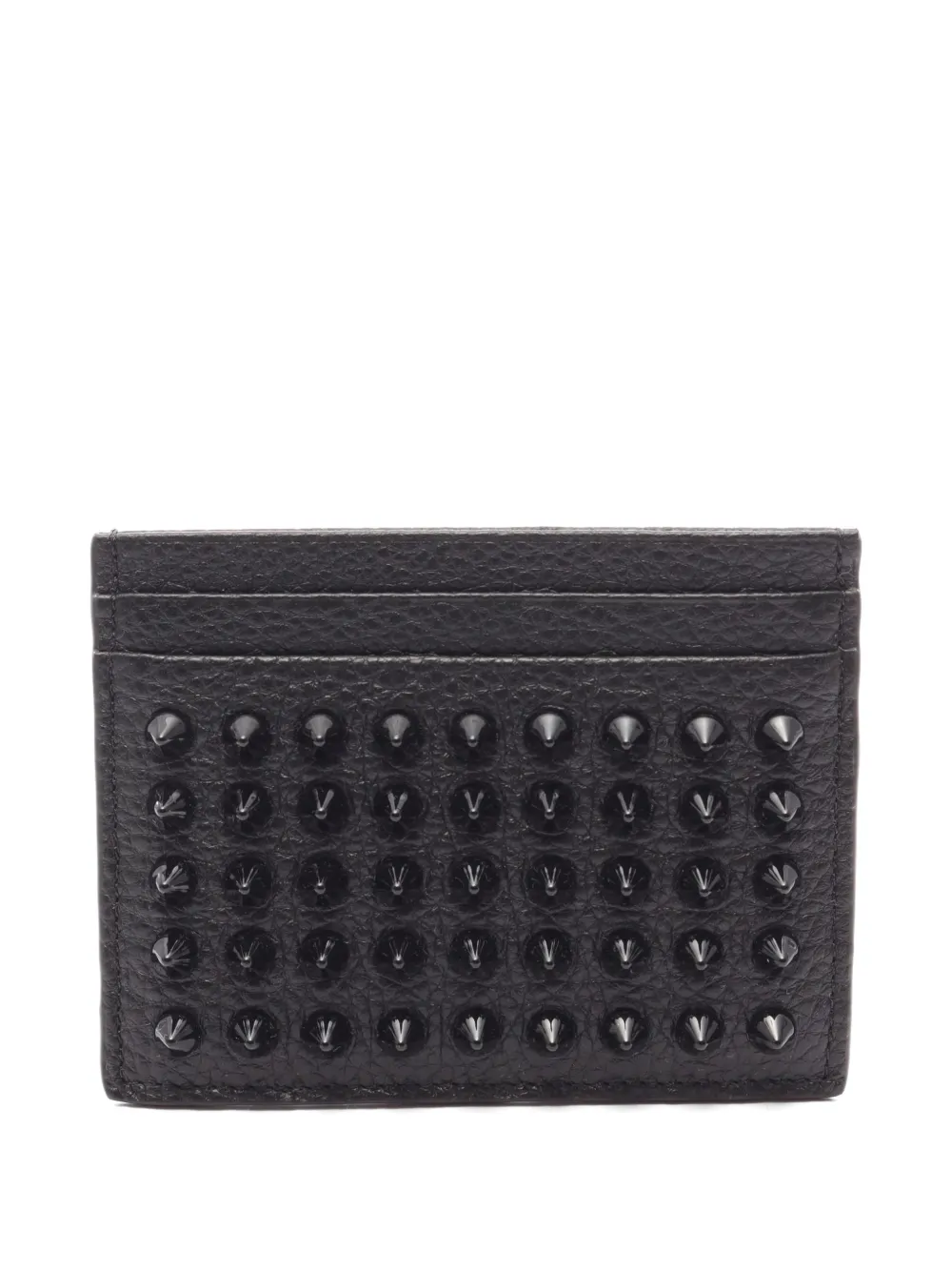 Christian Louboutin Pre-Owned Kios Kartenetui mit Nieten - Schwarz