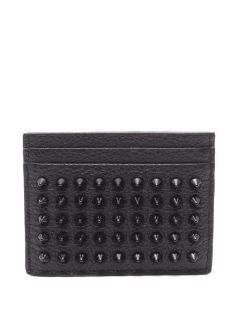 Christian Louboutin Pre-Owned Kios spiked card case