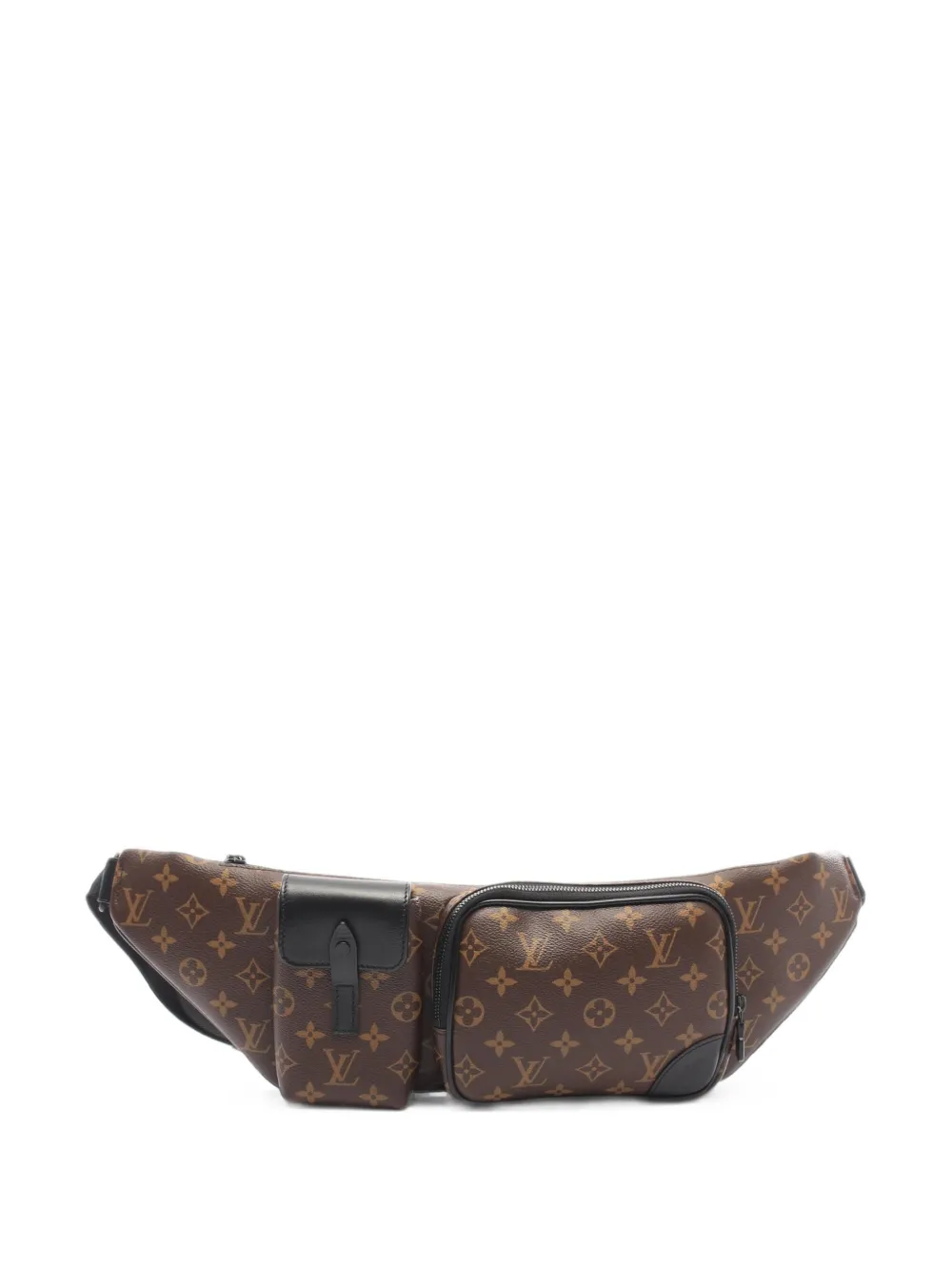 Louis Vuitton Pre-Owned 2021s Christopher Monogram Macassar body bag - Marrone