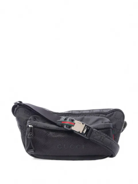 Gucci Pre-Owned GG nylon Sherry patterned shoulder bag