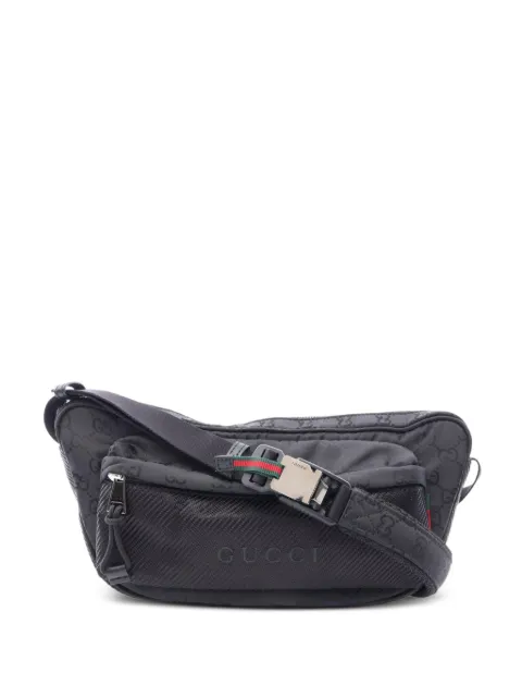 Gucci Pre-Owned GG nylon Sherry patterned shoulder bag