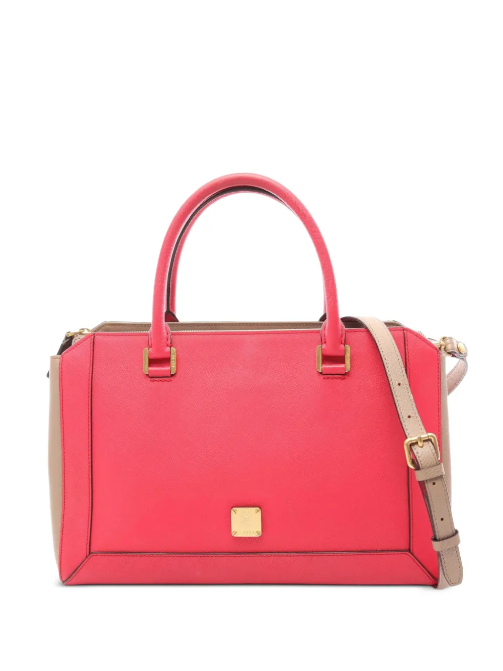 MCM Pre-Owned 2010s Tote Bag aus Leder - Rosa