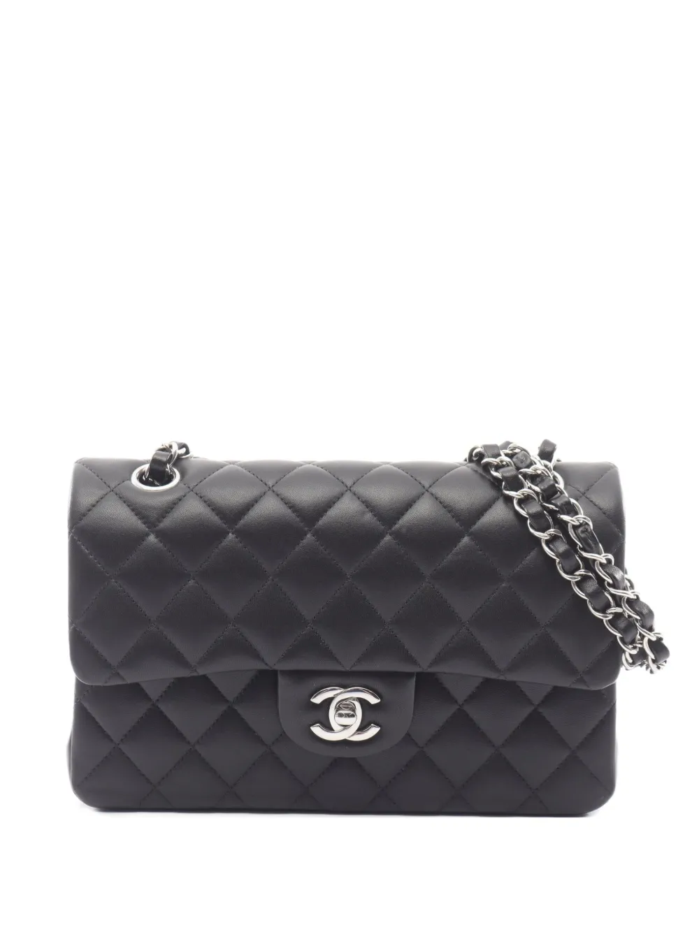 CHANEL Pre-Owned 2021s Double Flap matelassé shoulder bag - Nero