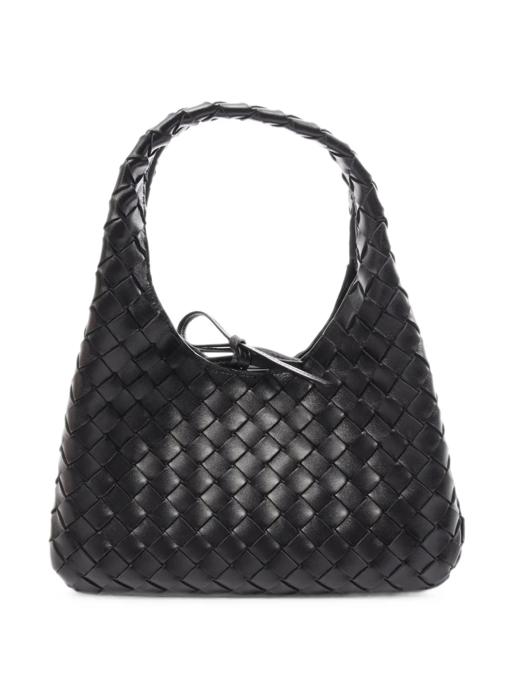 Bottega Veneta Pre-Owned small Campana Intrecciato handbag - Nero