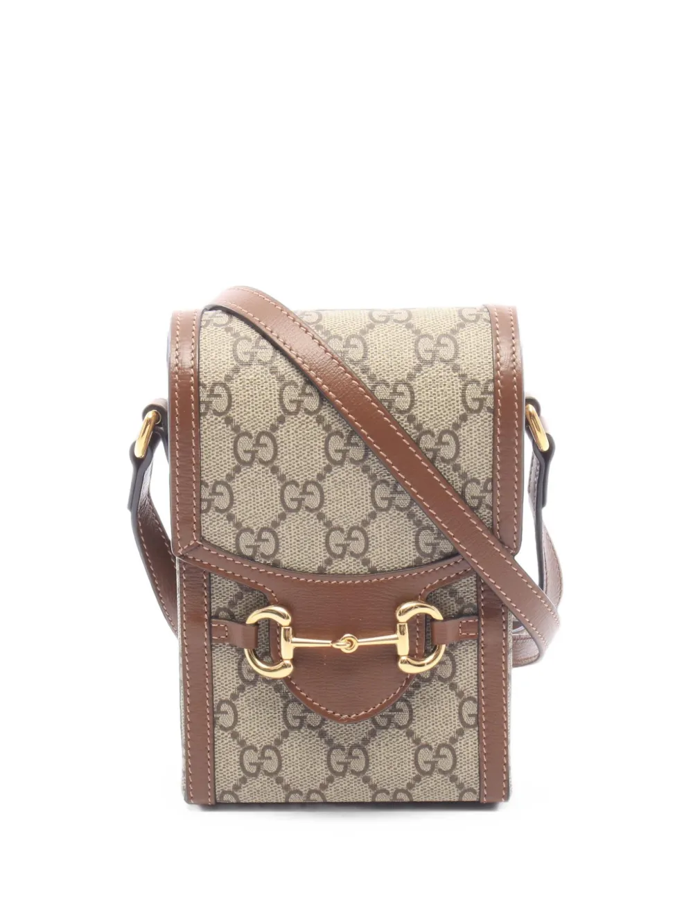Gucci Pre-Owned 2010s mini Horsebit 1955 shoulder bag - Toni neutri
