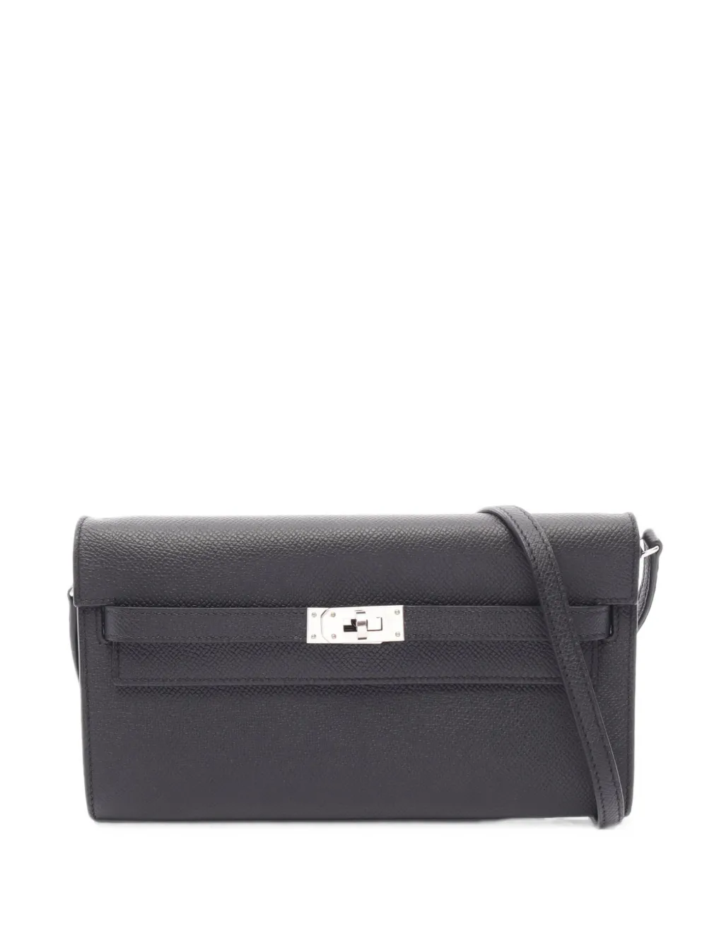 Hermès Pre-Owned 2024 Kelly Long To Go shoulder bag - Nero