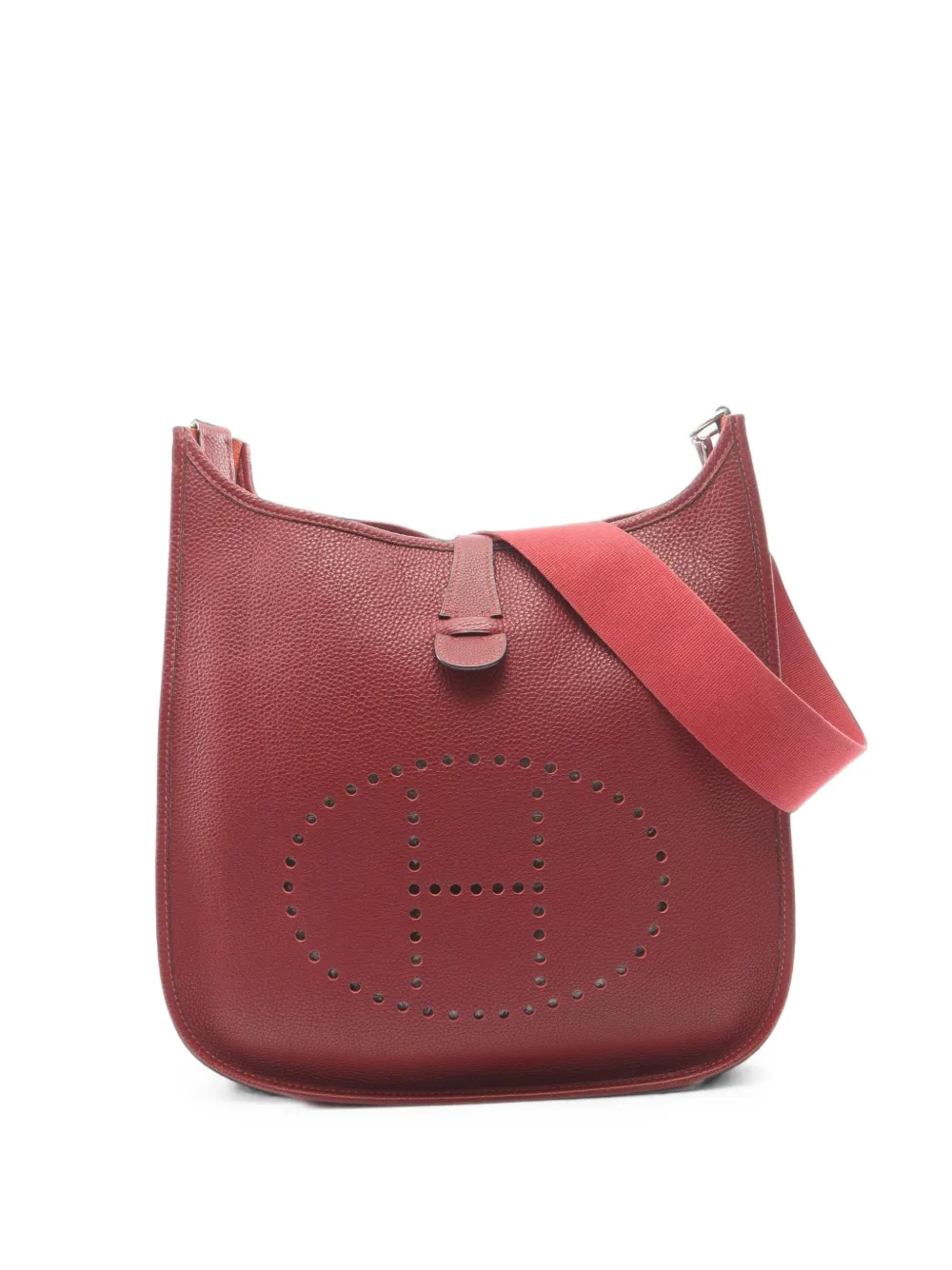 Hermès Pre-Owned 2000 PM Evelyne I shoulder bag - Rosso
