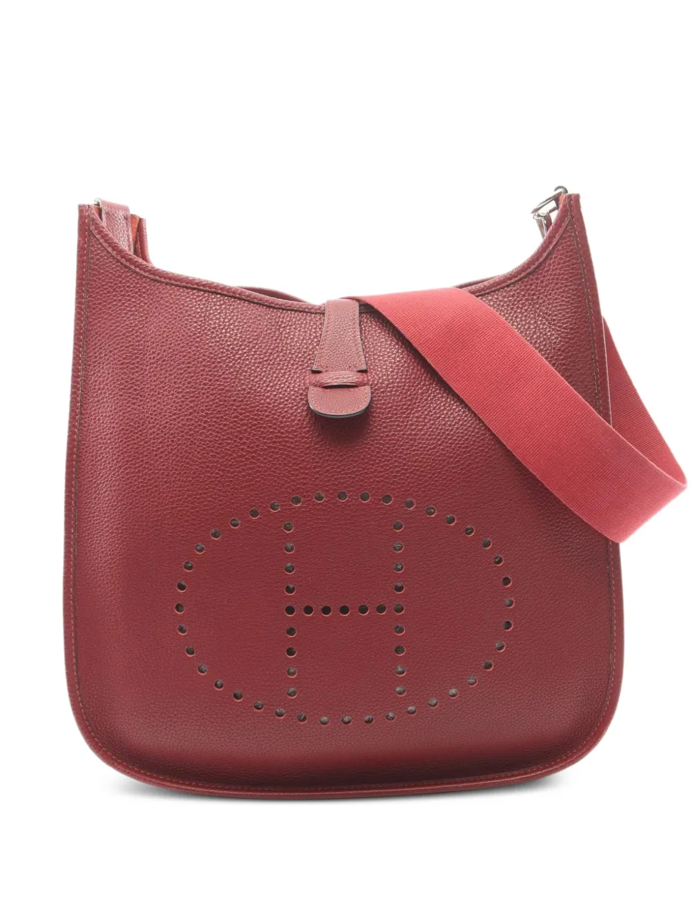 Hermès Pre-Owned 2000 PM Evelyne Schultertasche - Rot