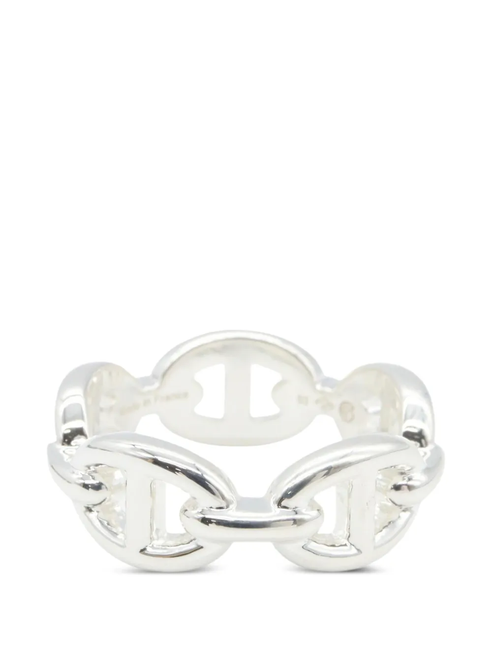 Hermès Pre-Owned 2020s PM Chaîne d'Ancre ring - Argento