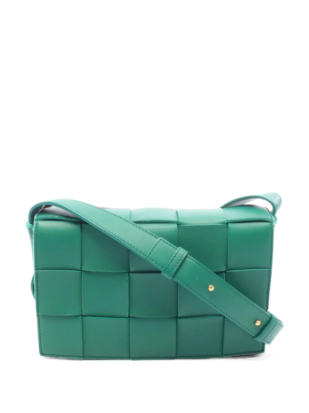 Bottega Veneta Pre-Owned 2010s Cassette shoulder bag - Verde