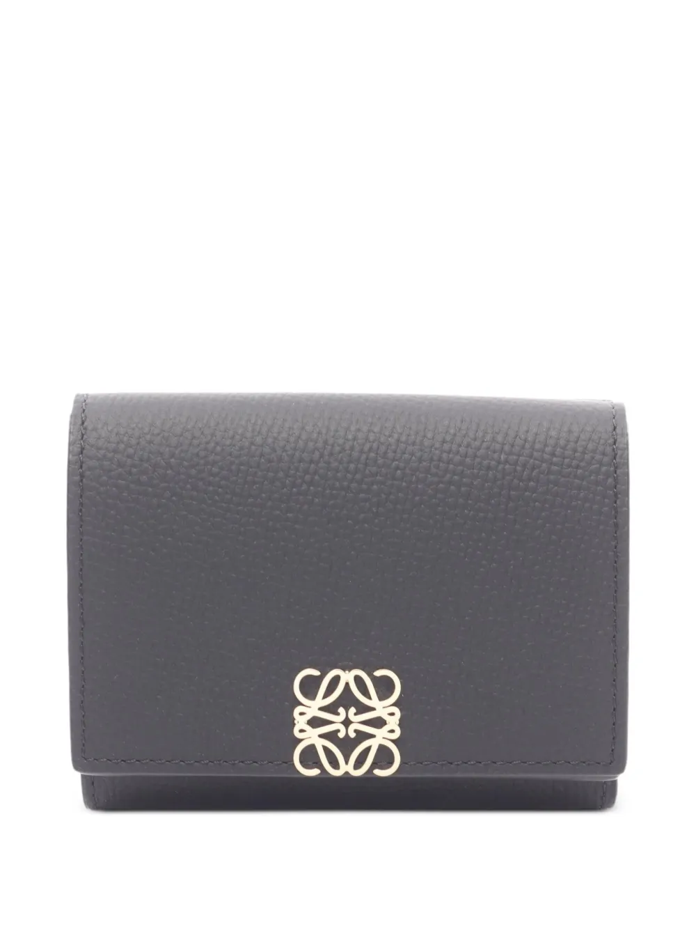 Loewe Pre-Owned 2020s Anagram trifold wallet - Grigio