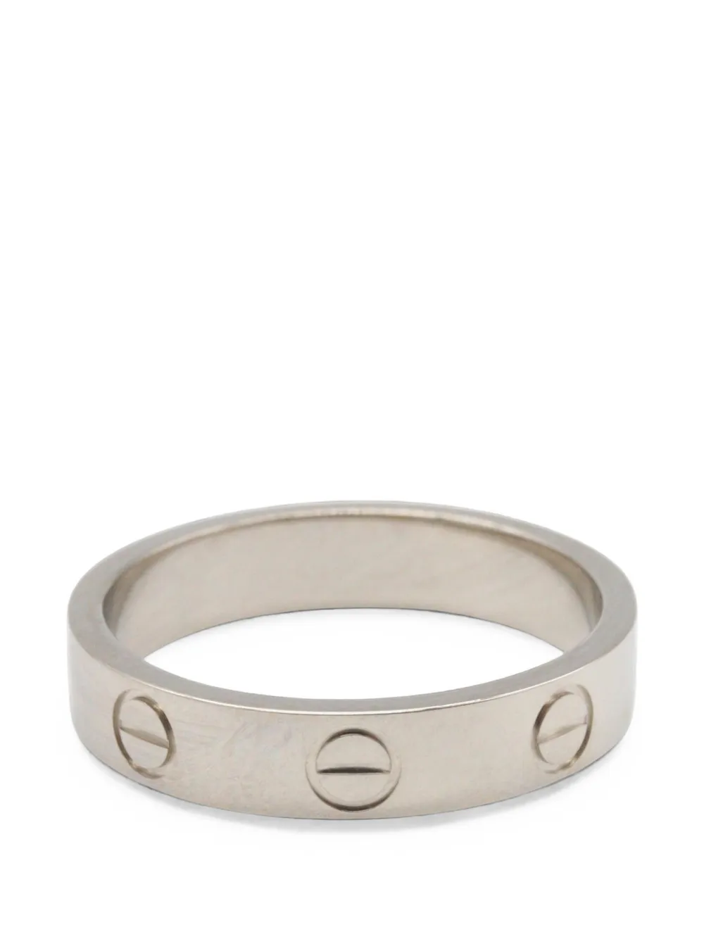 Cartier 2010s mini Love ring - Argento