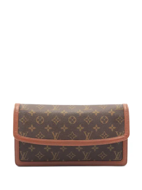 Louis Vuitton Pre-Owned клатч GM Pochette Dame Monogram (1985 год)