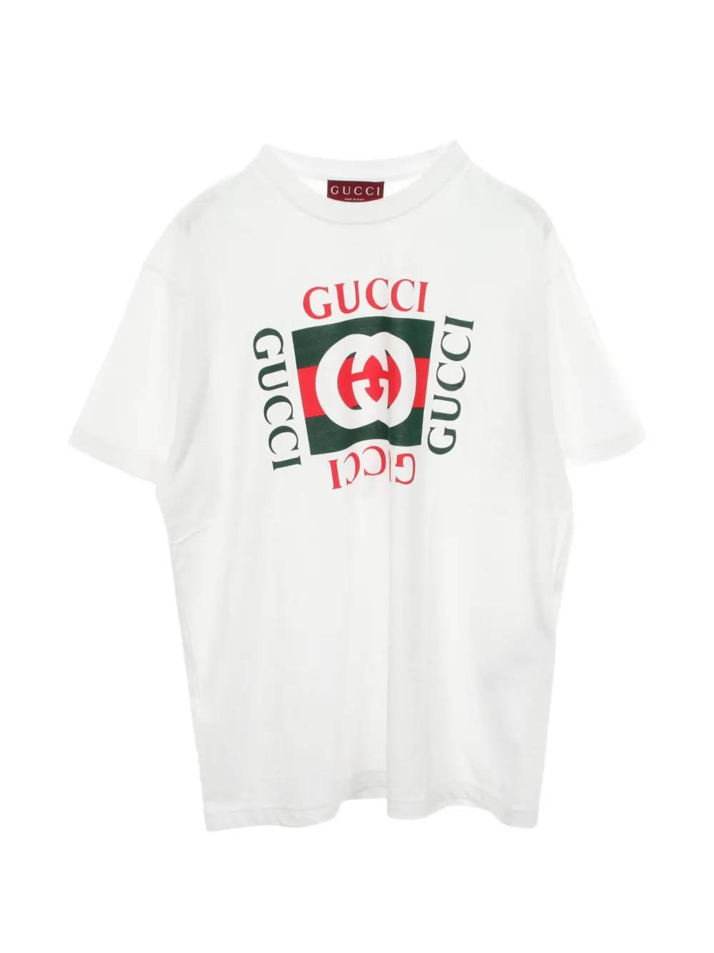 Gucci Pre-Owned 2010s Interlocking G T-shirt - Bianco