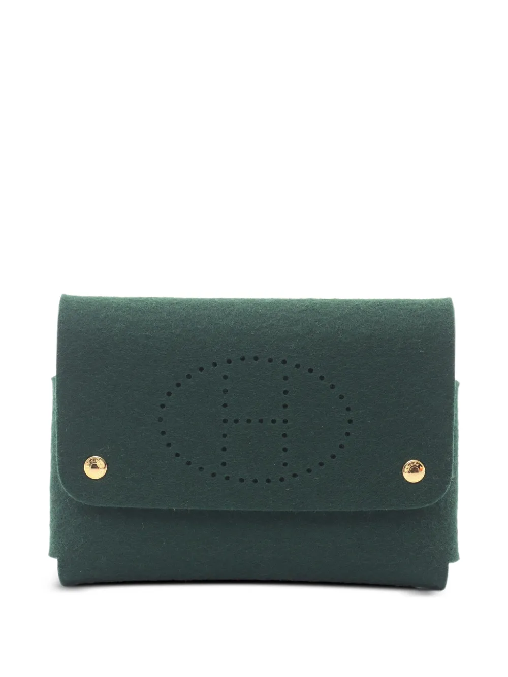 Hermès Pre-Owned 2010s GM Etuicult pouch - Verde