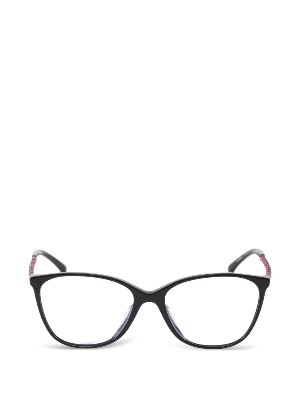 CHANEL Pre-Owned 1986-1988 cat-eye frame glasses - Nero