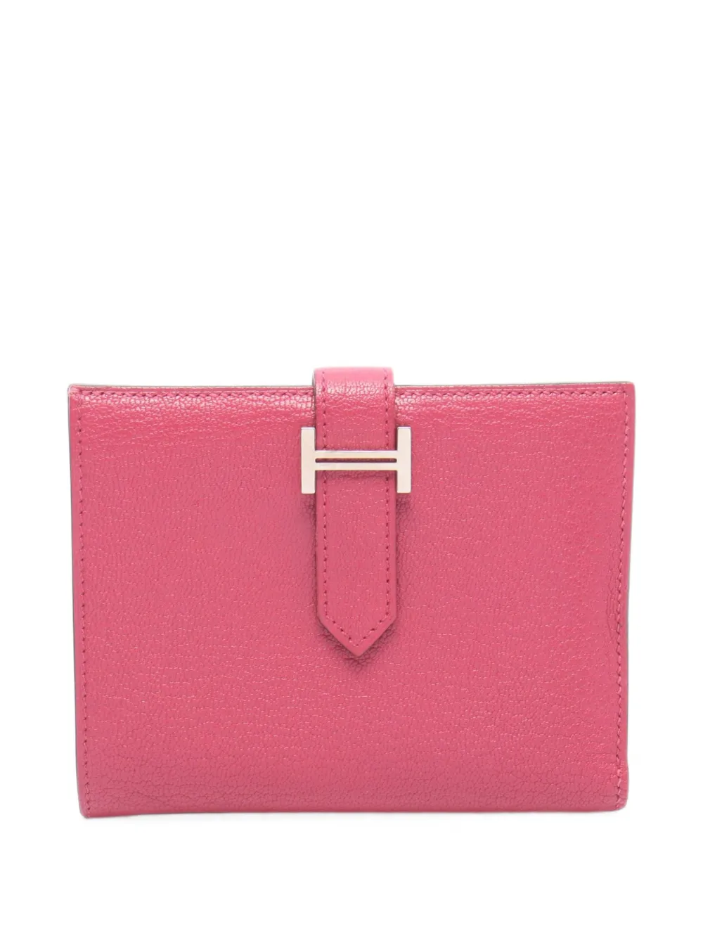 Hermès Pre-Owned 2017 Bearn compact bi-fold wallet - Rosa