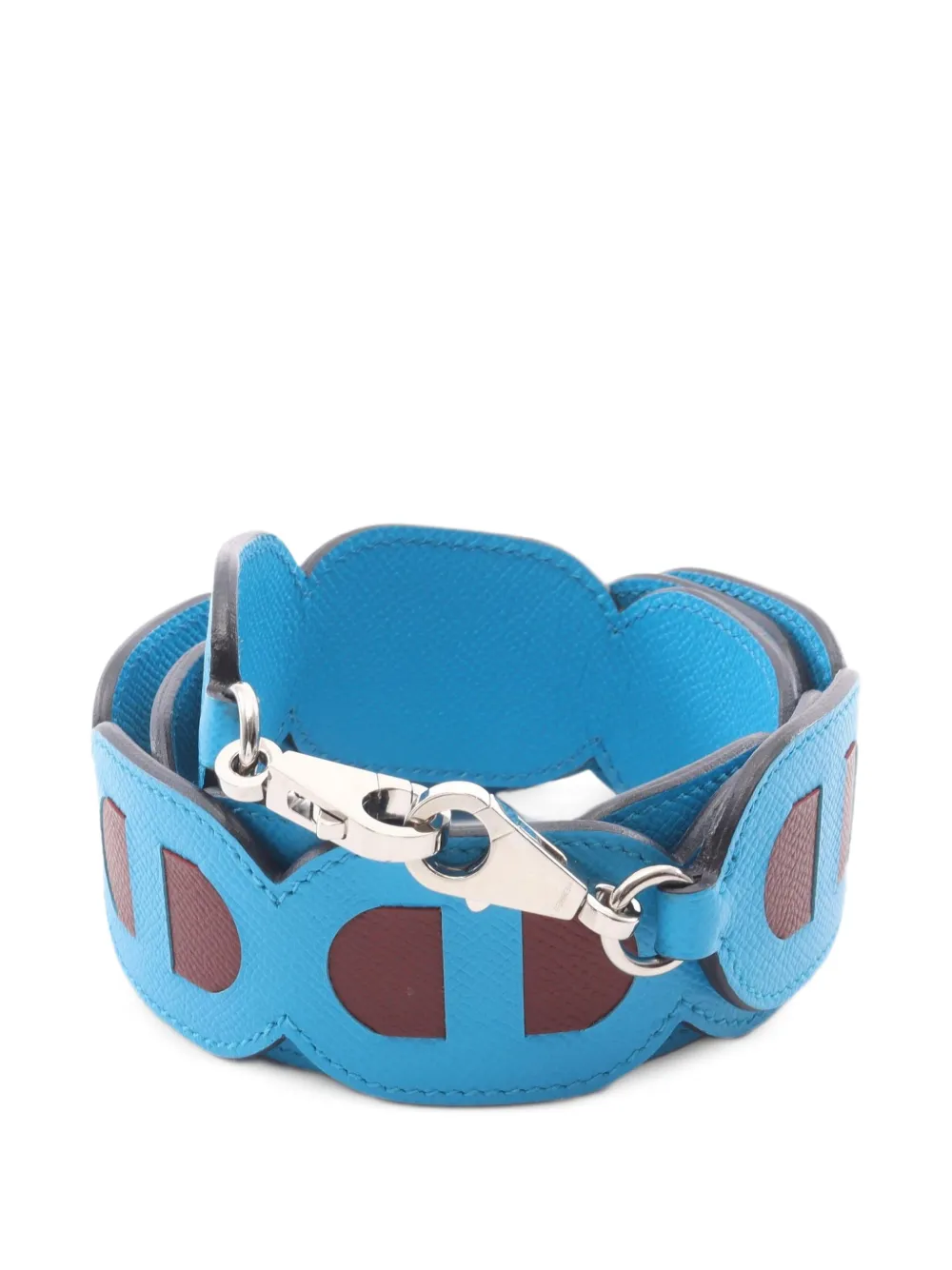 Hermès Pre-Owned 2021 Linkon Chain Anchor shoulder strap - Blu
