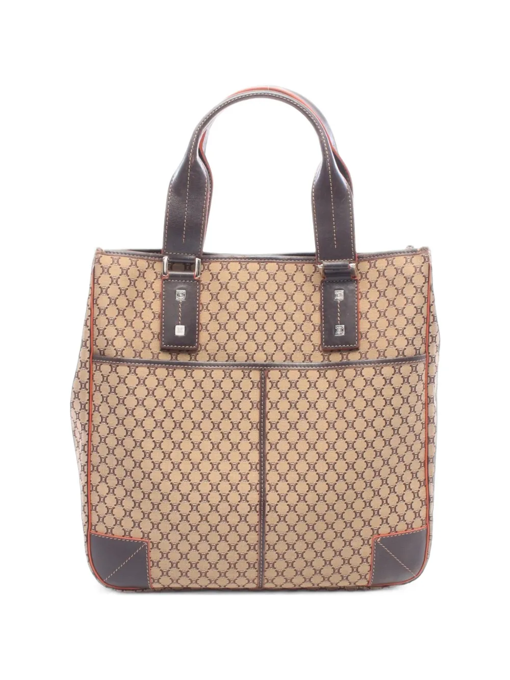 Celine Pre-Owned 2000s Macadam-canvas tote bag - Toni neutri