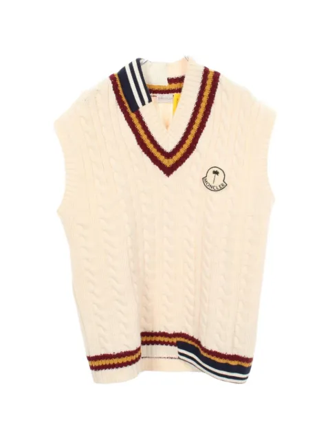 Moncler Vintage x Palm Angels 8 Genius 2010s cable-knit vest