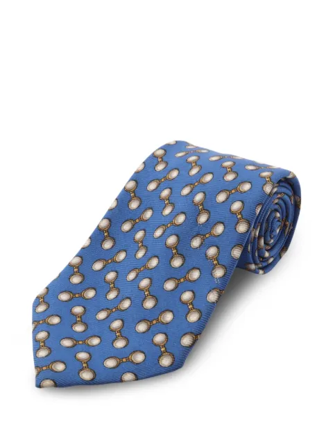 CHANEL Pre-Owned 1986-1988 patterned silk tie