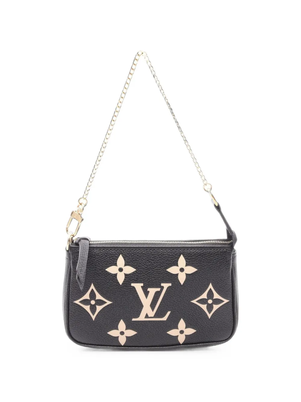 Louis Vuitton Pre-Owned 2021s Monogram Empreinte chain tote bag - Nero