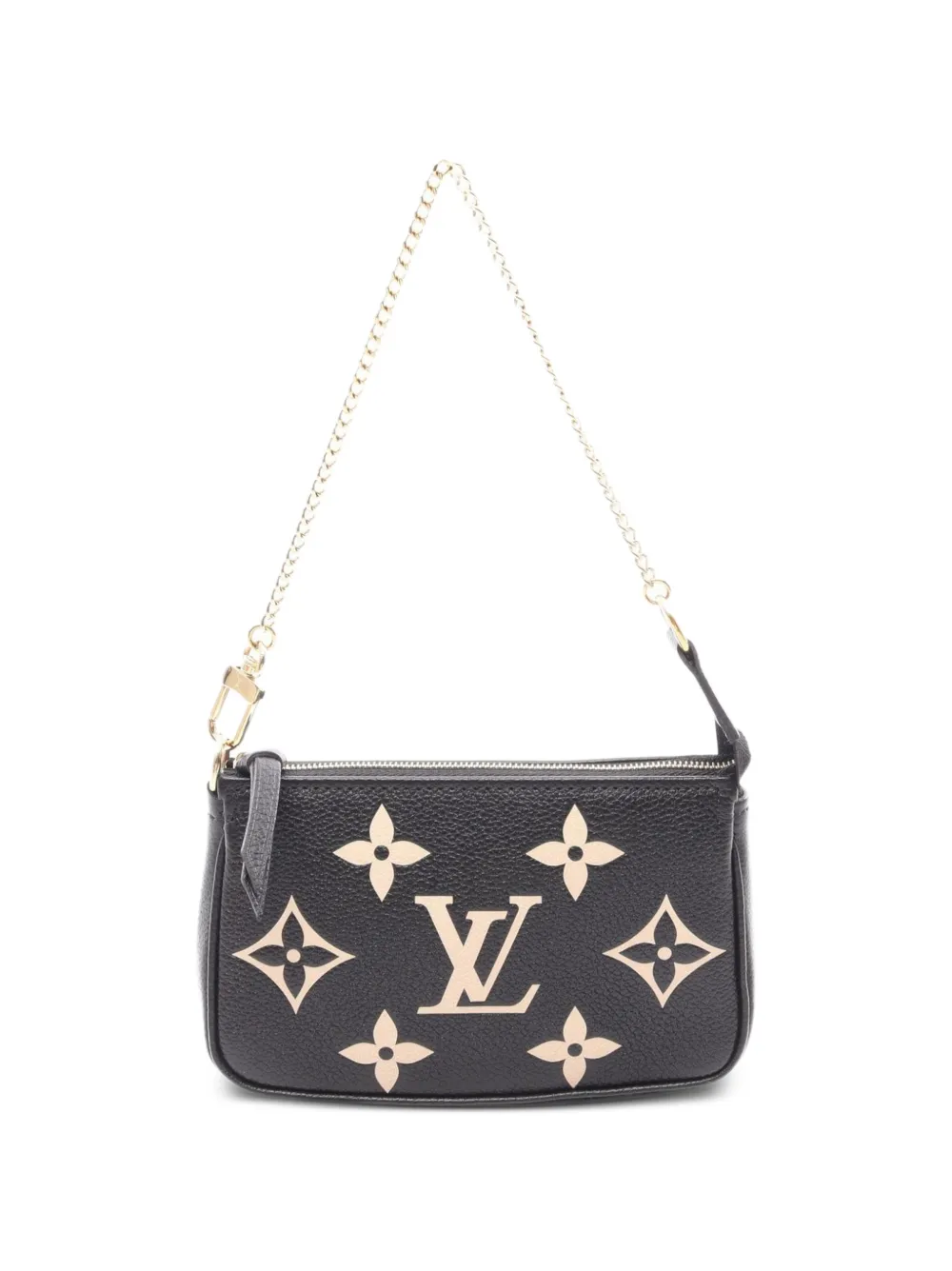 Louis Vuitton Pre-Owned 2021s Monogram Empreinte chain tote bag - Nero