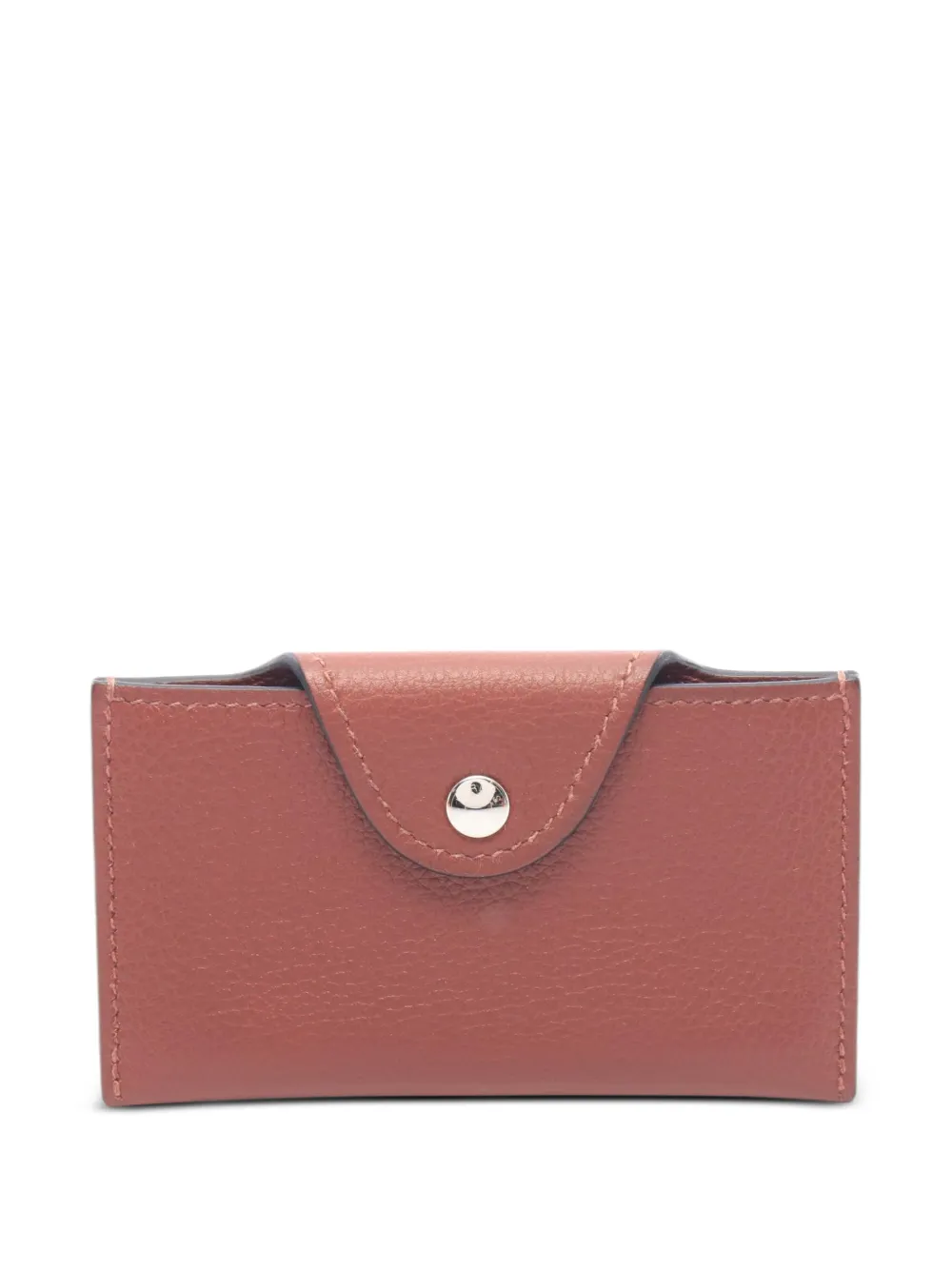Hermès Pre-Owned 2019 Iliad Evercolor card case - Marrone