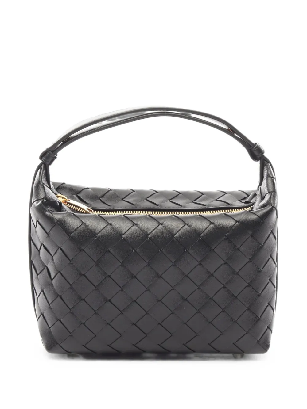 Bottega Veneta Pre-Owned 2020s mini Wallace Intrecciato tote bag - Nero