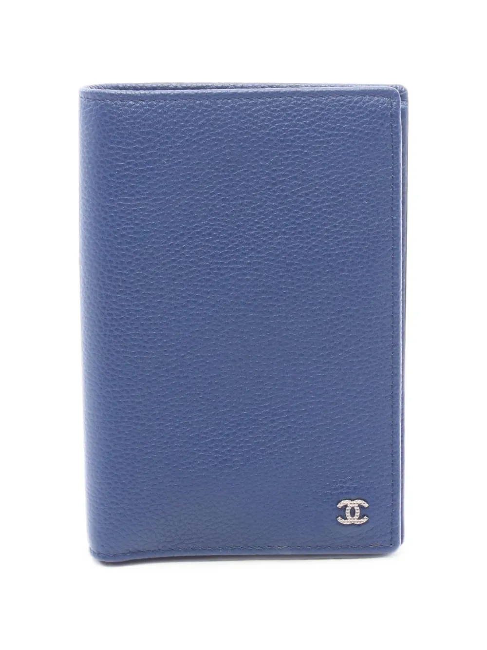 CHANEL Pre-Owned 2019 Coco Mark bi-fold wallet - Blu