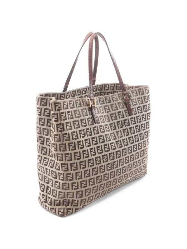 Fendi Pre-Owned 2000s Zucchino Tote Bag | ニュートラル | FARFETCH JP