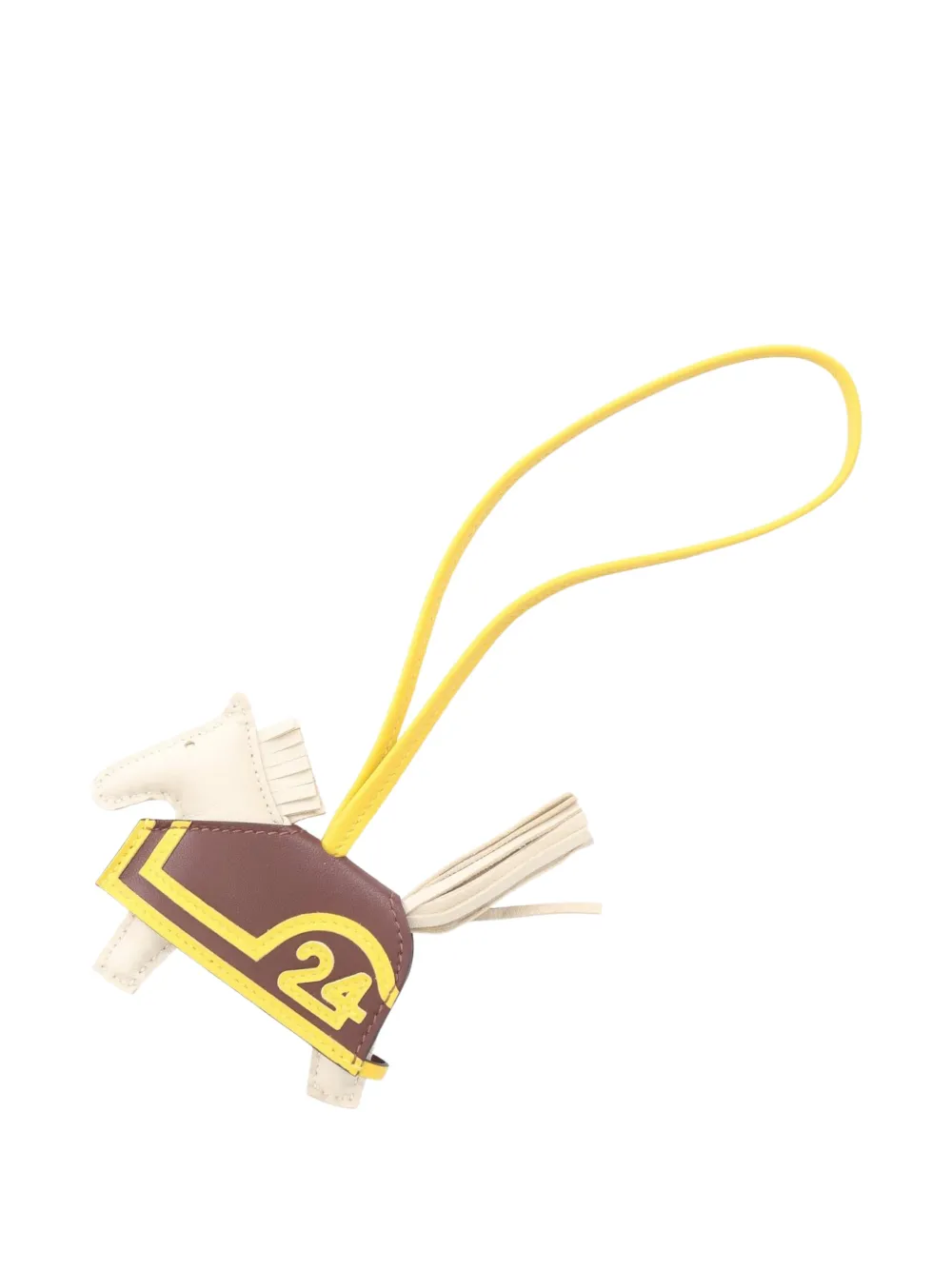Hermès Pre-Owned 2025 PM Rodeo bag charm - Marrone