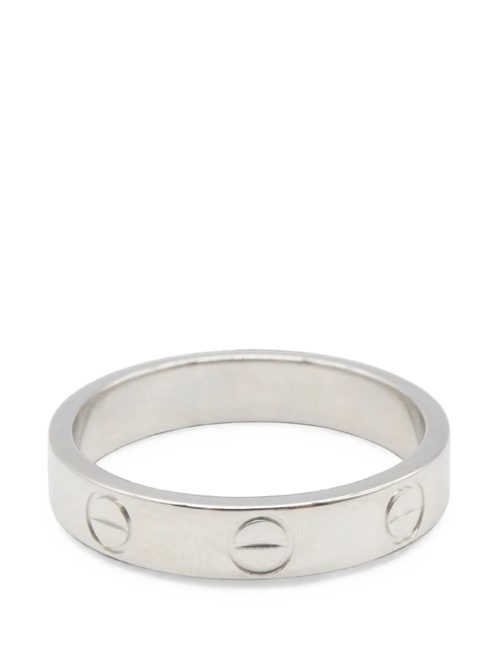 Cartier 2010s mini Love ring - Silber