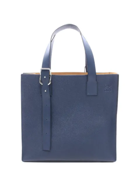 Loewe Pre-Owned 2010s Anagram leather tote bag