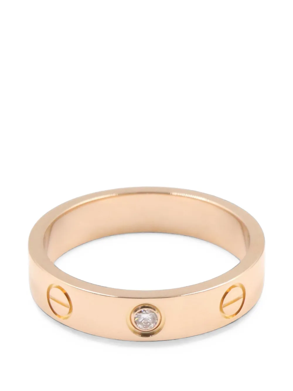 Cartier 2010s mini Love diamond ring - Rosa
