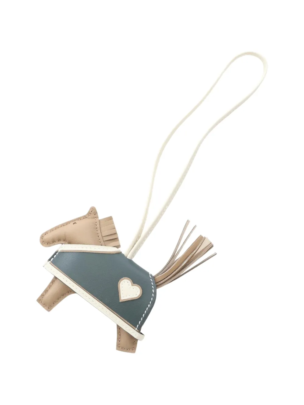 Hermès Pre-Owned PM Rodeo Cœur bag charm - Verde