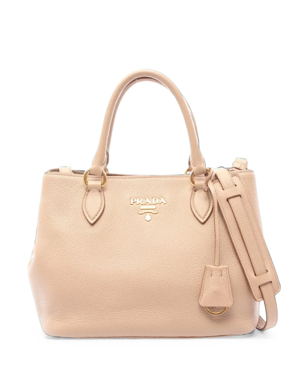 Prada Pre-Owned 2010s Vitello Phenix tote bag - Toni neutri