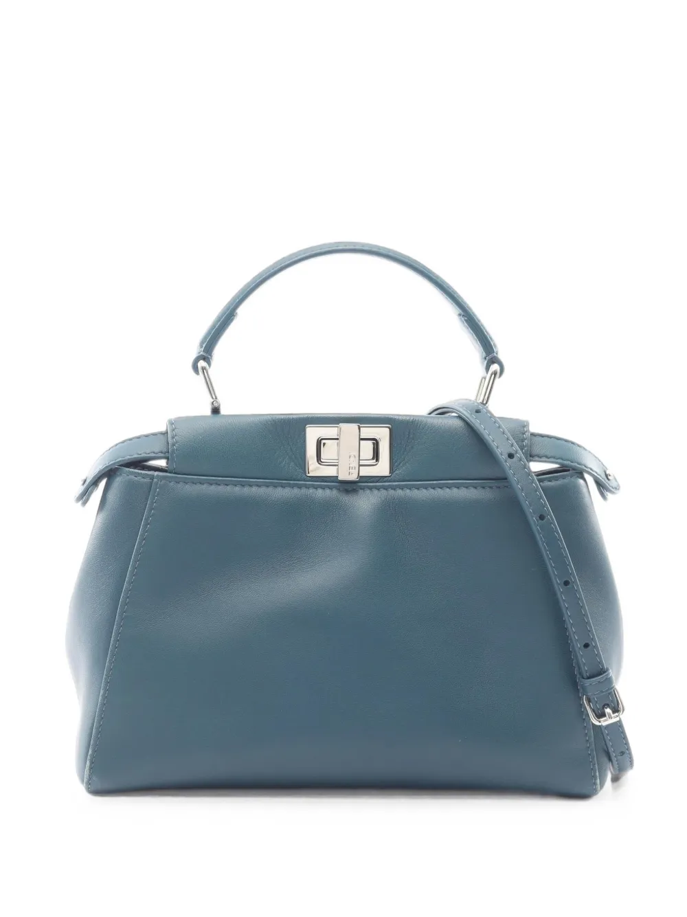 Fendi Pre-Owned 2000s mini Peekaboo shoulder bag - Blu