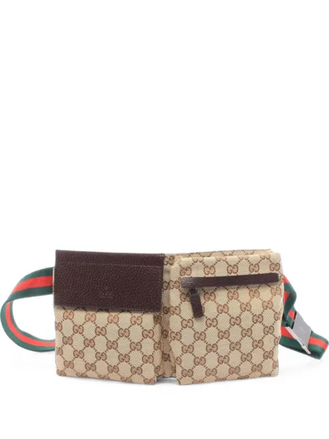 Gucci Pre-Owned 2010s GG canvas belt bag