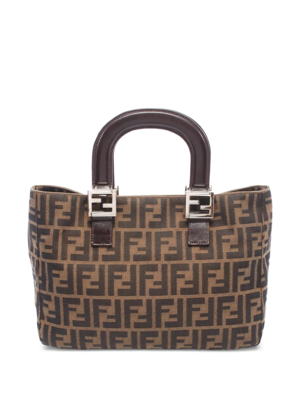 Fendi Pre-Owned 2000s Zucca Tote Bag - Braun