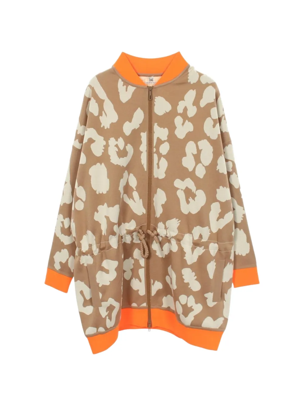 Hermès Pre-Owned 2010s Jungle Love zip-up jacket - Marrone