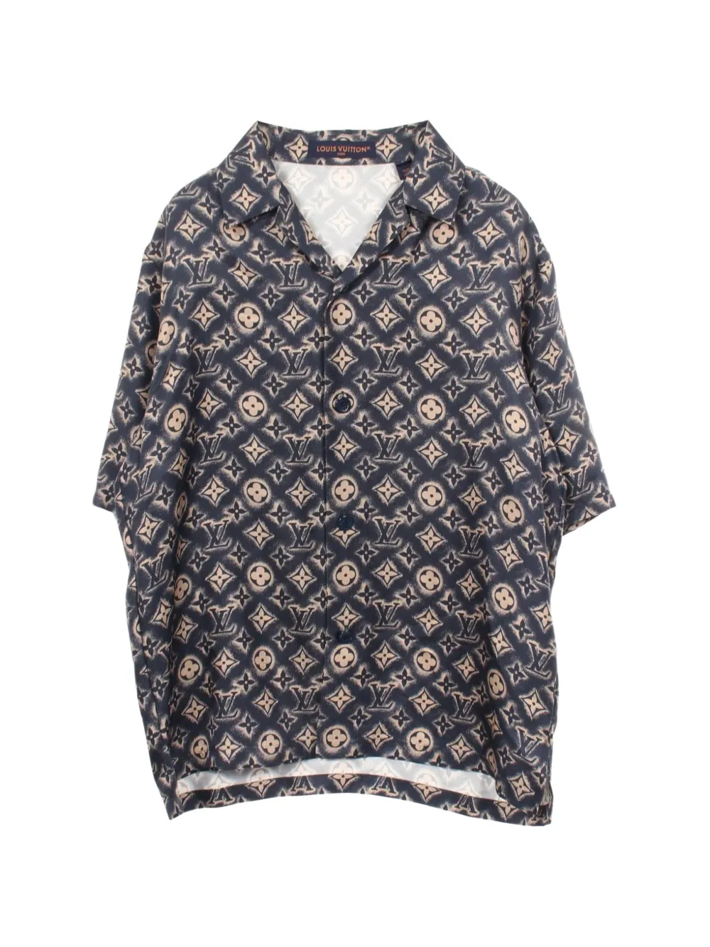 Louis Vuitton Pre-Owned 2010s Monogram shirt - Blu