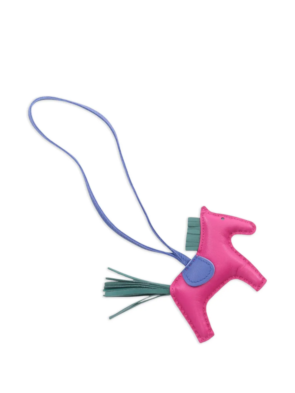 Hermès Pre-Owned 2010s PM Rodeo bag charm - Rosa