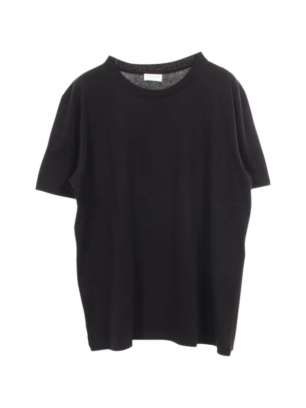 Saint Laurent Pre-Owned Love 1974 graphic-print T-shirt | ブラック