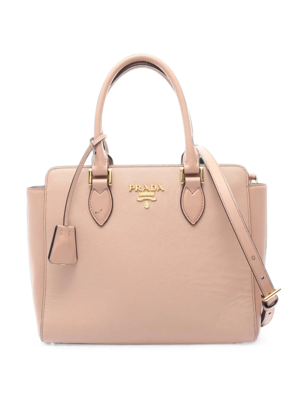 Prada Pre-Owned 2000s logo-detail two-way handbag - Rosa