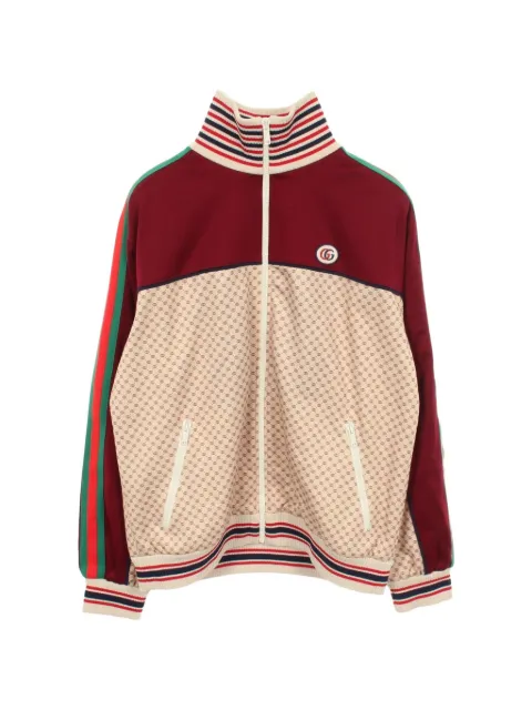 Gucci Pre-Owned 2010s Interlocking G technical jersey jacket