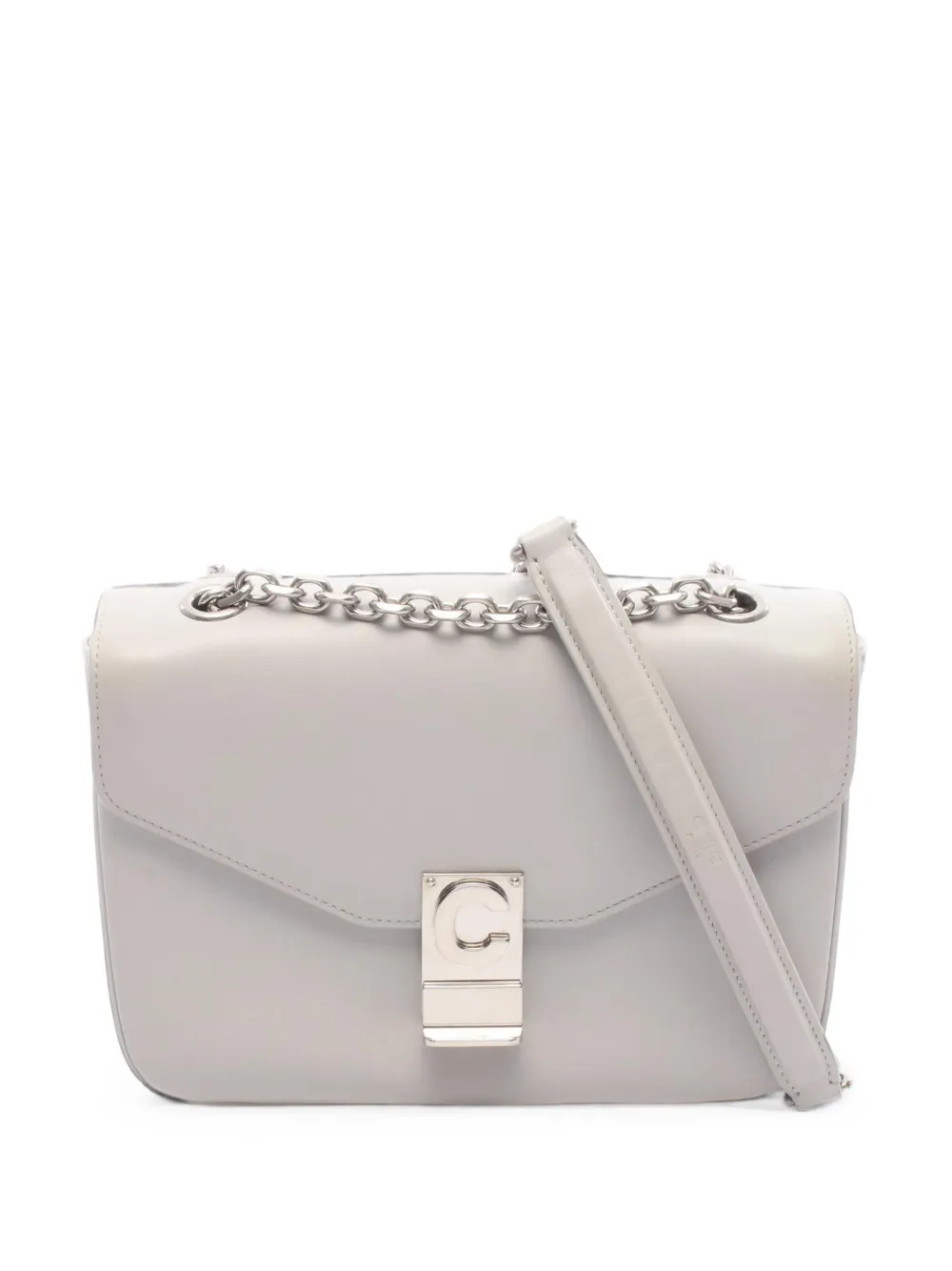 Celine Pre-Owned 2000s medium C cross body bag - Grigio