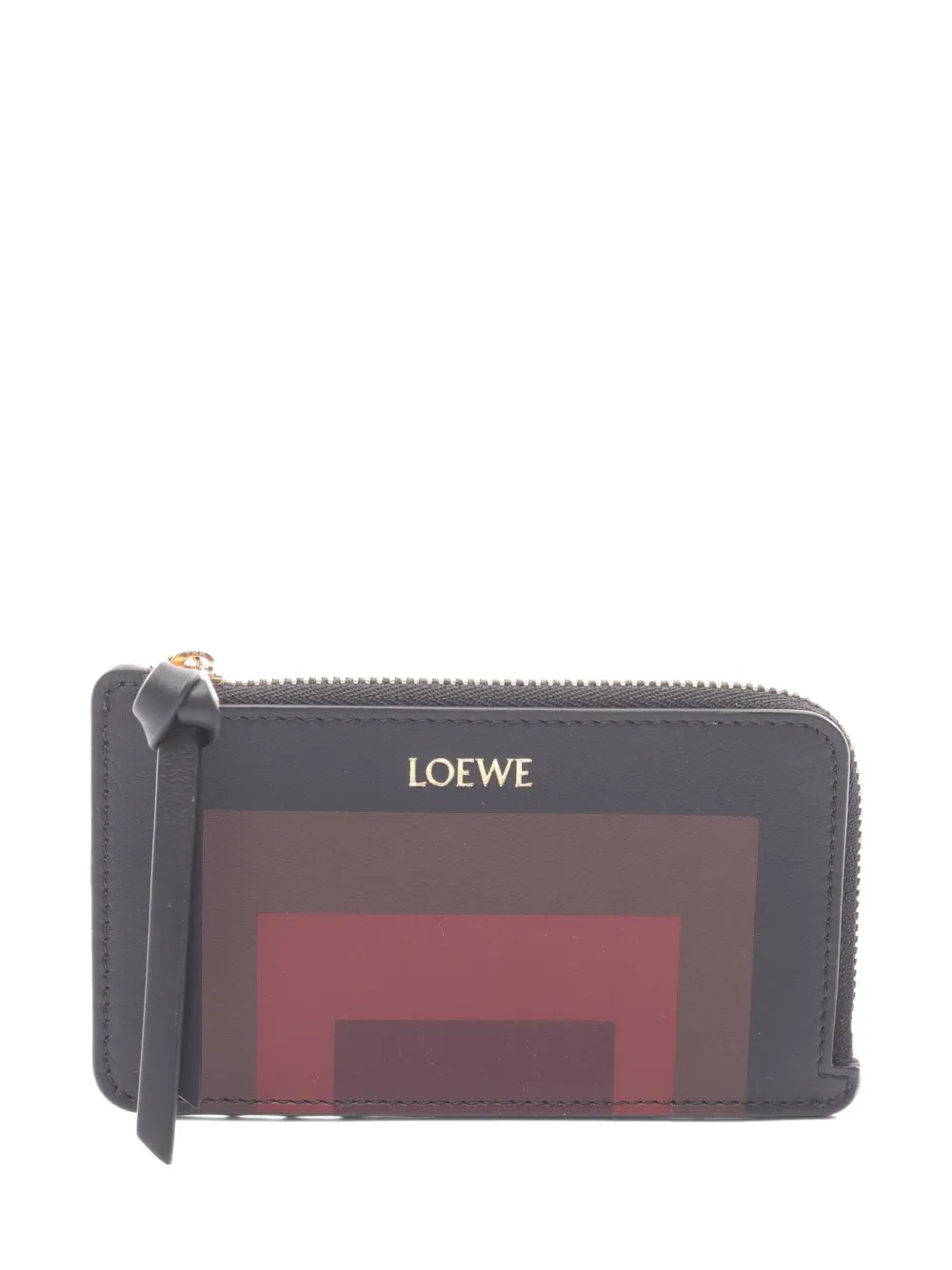 Loewe Pre-Owned 2020s leather card case - Nero