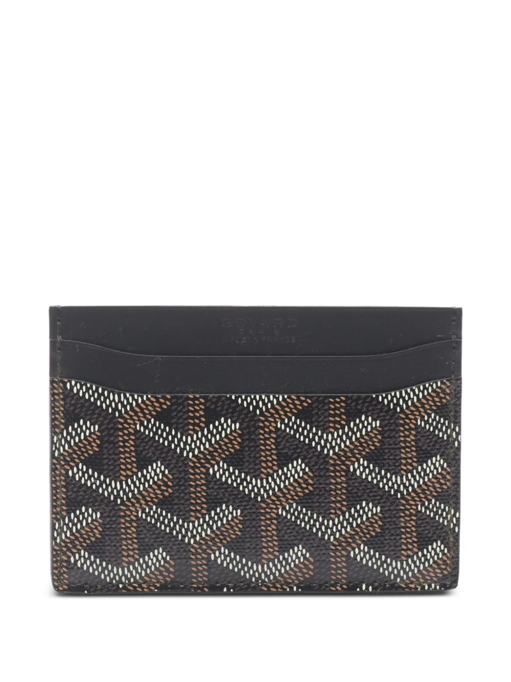 Goyard Pre-Owned 2020s Saint Sulpice card case - Nero
